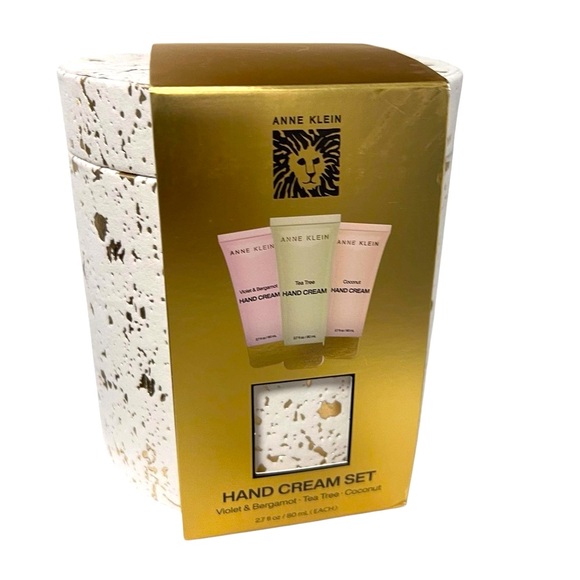 Anne Klein Hand Cream Set - Gold and Pink - Picture 1 of 15